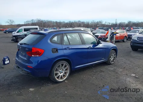 2013 BMW X1 xDrive35I из США, поврежденный, VIN WBAVM5C54DVV89350